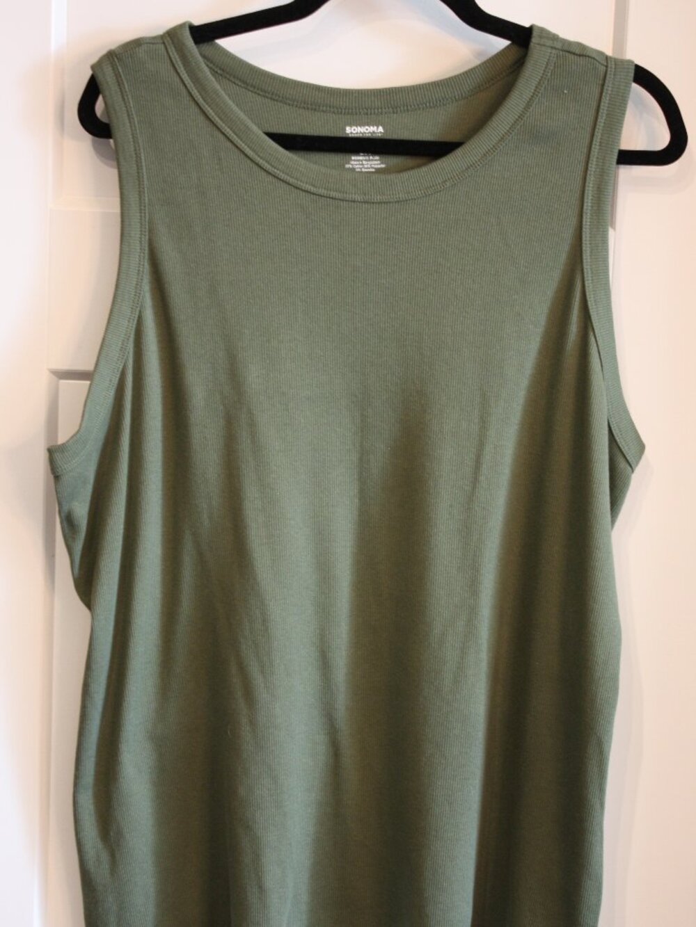 Sonoma, Tank top, Size 3X, Olive, NWOT
